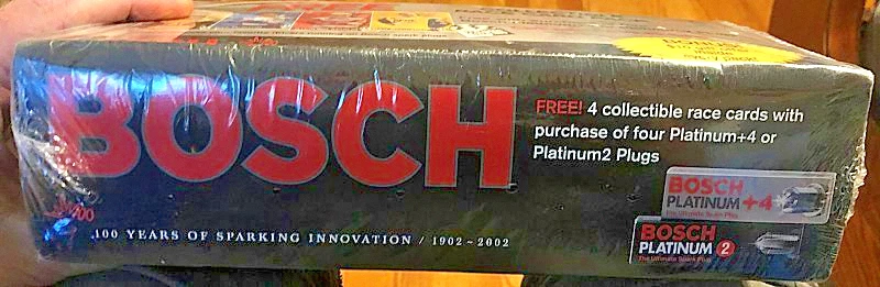 NEW UNOPEN CASE 2002 NASCAR Press Pass Bosch 100-Year RACING cards FREE SHIPPING - Image 2 of 3