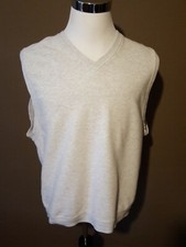 Greg Norman collection Men Large Pullover Sweater Vest Sleeveless