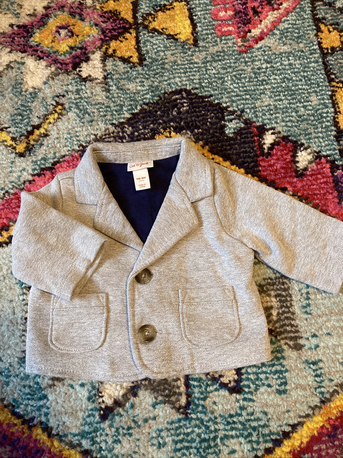 Baby Boy Target Cat \u0026 Jack Gray Sweater 