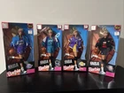 Vtg Barbie Doll NBA Authentic Team Uniforms Jazz Hornets Lakers Hawks Lot Of 4