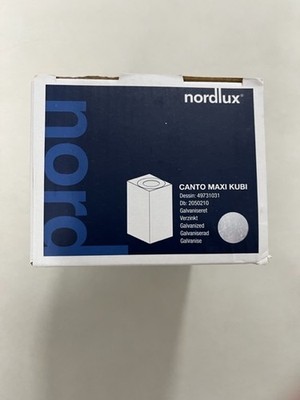 NEU: Nordlux Canto Maxi Kubi 2 Wandleuchte GU10 IP44 Verzinkt 49731031