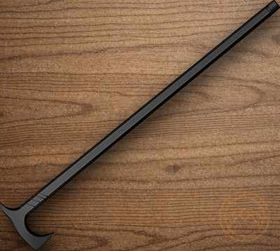 Cold Steel Axe Head Single Piece Hiking Stick Polypropylene 38'' Overall 91PCAX