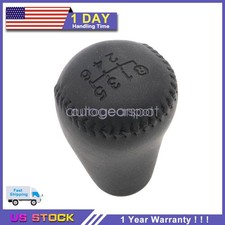 Fits For Toyota Tacoma 2005-2015 6 Speed Leather Gear Shift Knob Black