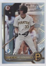 2022 Bowman Draft 1st Edition Sky Blue Foil Tres Gonzalez #BD-157 0u2j