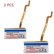 2X NEW 650mAh Internal Li-ion Battery for iPod 5th Video 30GB/7th Classic 160GB