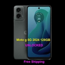 Motorola Moto g 5G 2024 XT2417D  128GB  NFC   UNLOCKED  Smartphone - New