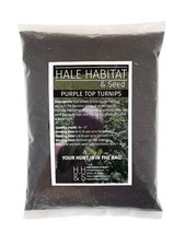 Purple Top Turnip Seed  Deer Wildlife Food Plot Brassica Forage Cover Crop Fall