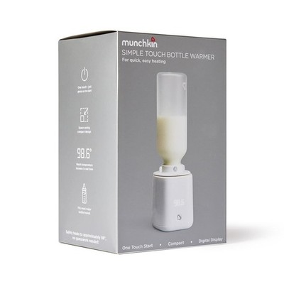 Munchkin Simple Touch Baby Bottle Warmer with Digital Temperature Display NEW