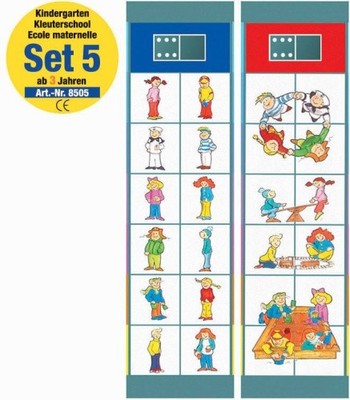 Oberschwäbische Magnetspiele FLOCARDS - Set 5 Kindergarten ab 3 Jahren