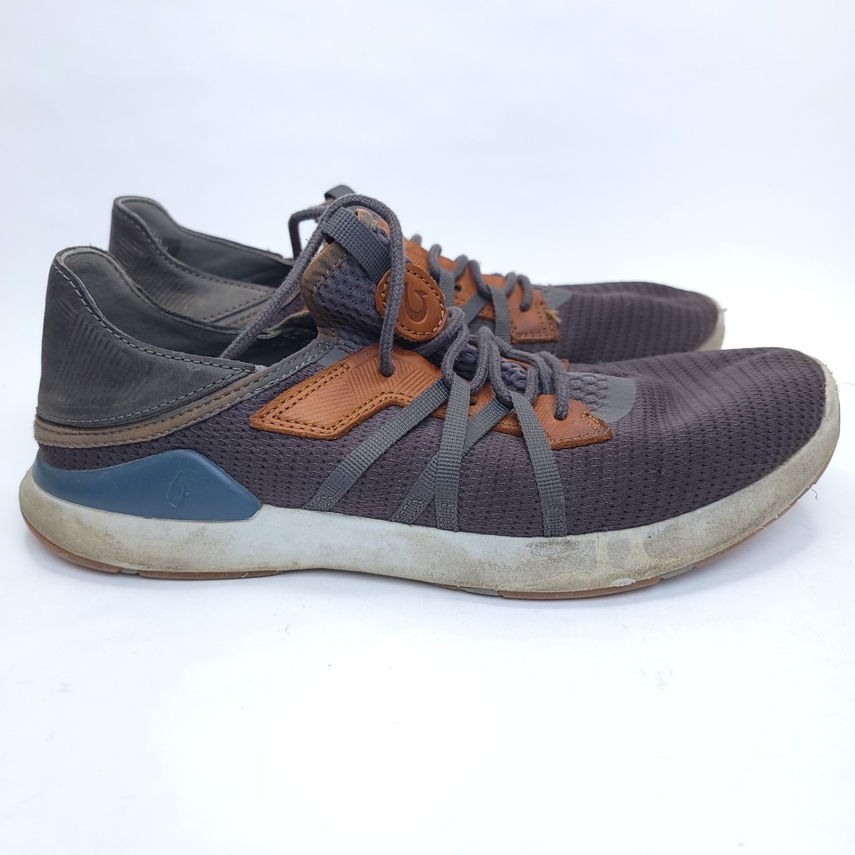 Olukai Mio Li Sneakers Hunter Green Lava Rock Shoes 10440-HGLR