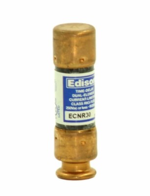Lot of (10) MIXED BRANDS ECNR30 Current Limiting Fuse 30A 250V Class RK5