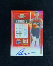 2020-21 Panini Contenders Optic Variation Auto Deni Avdija RC Red 53/99 EB14