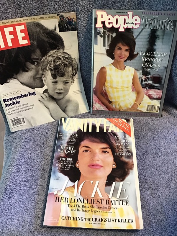 Vtg Jackie Kennedy Magazine Lot VANITY FAIR People 1994 Commemorative 1999 2009