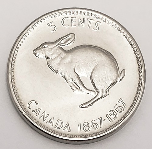1967 Canada - Canadian Nickel AVE CIRCULATED **FREE SHIPPING**