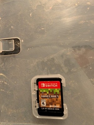 Minecraft (Nintendo Switch, 2018) No Manual Tested Work's Great 