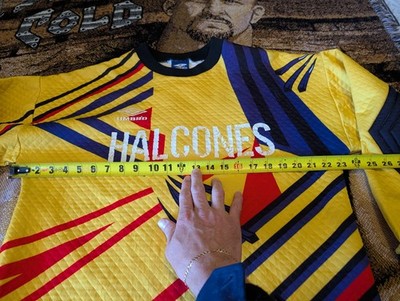 Vintage 90s Umbro Goalkeeper Jersey Padded Elbows Geometric Sz M