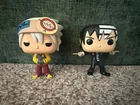 Funko Pop! Animation Soul Eater Lot: Soul #79 & Death the Kid #781 OOB Loose