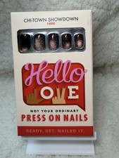 Hello Love- Retired-Chi-Town Showdown press on nail