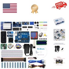 Super Starter Kit Based on Arduino UNO R3 with Tutorial and Controller Board ...