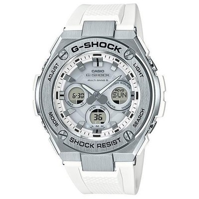 Casio GST W310 7AJF G SHOCK Solar Watch White Resin Steel Case All