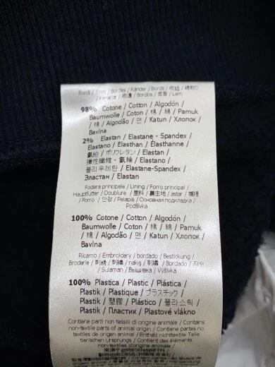 FENDI felpa con cappuccio 44 cotone BLK