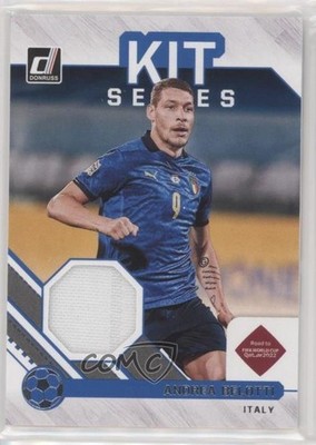 2021-22 Panini Donruss Road to Qatar Kit Series Andrea Belotti #KS-AB 4k8