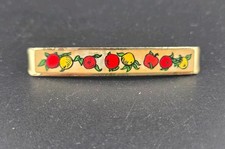 Vintage Kleinkind Haarspange bunt Obst Design...