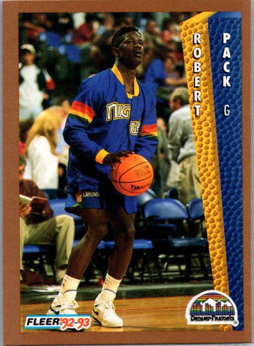 1992-93 Fleer #331 Robert Pack