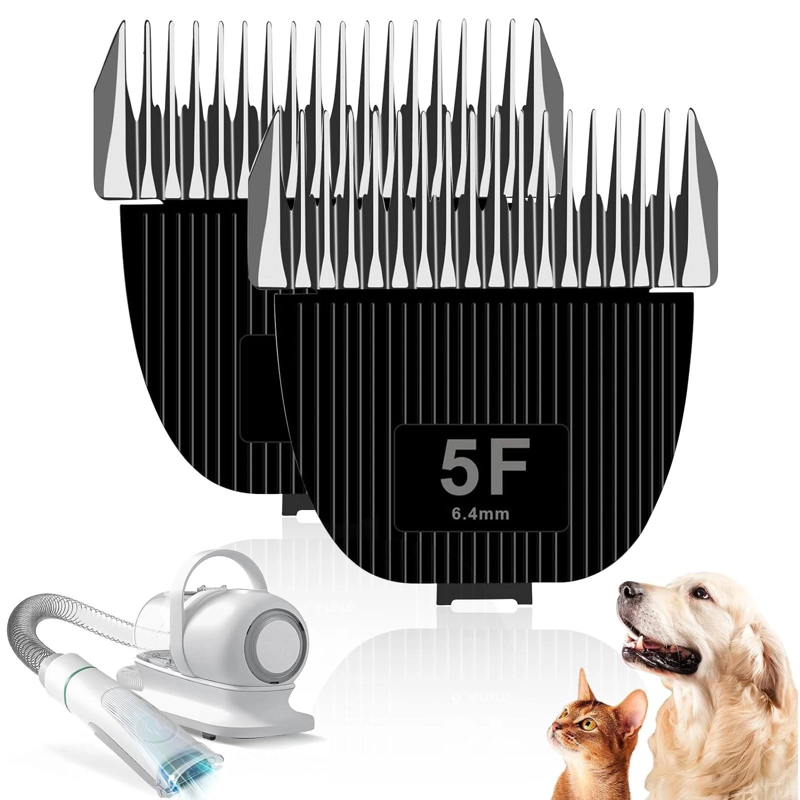 Blade for nebot P1 Pet Grooming Kit & Vacuum,Size-5F Cut Length 1/4”(6.3mm),2...