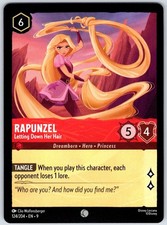 Rapunzel - Letting Down Her Hair 124/204 Common Fabled NM Lorcana Disney ShipNow