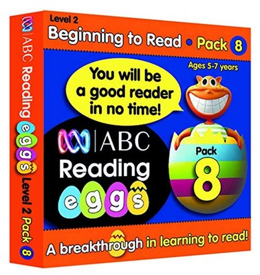 ABC Reading eggs Level 2 Beginning to Read Pack 8