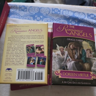 Die romantischen Engel Deck & Ratgeber Orakelkarten von Doreen Virtue Rare