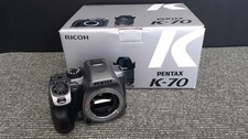 Pentax K-70 DSLR Camera Body 24MP APS-C CMOS 3" LCD Used