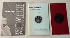 1980's Soaring Society of America GLIDERS & SAILPLANES Test Standards / Final Ex