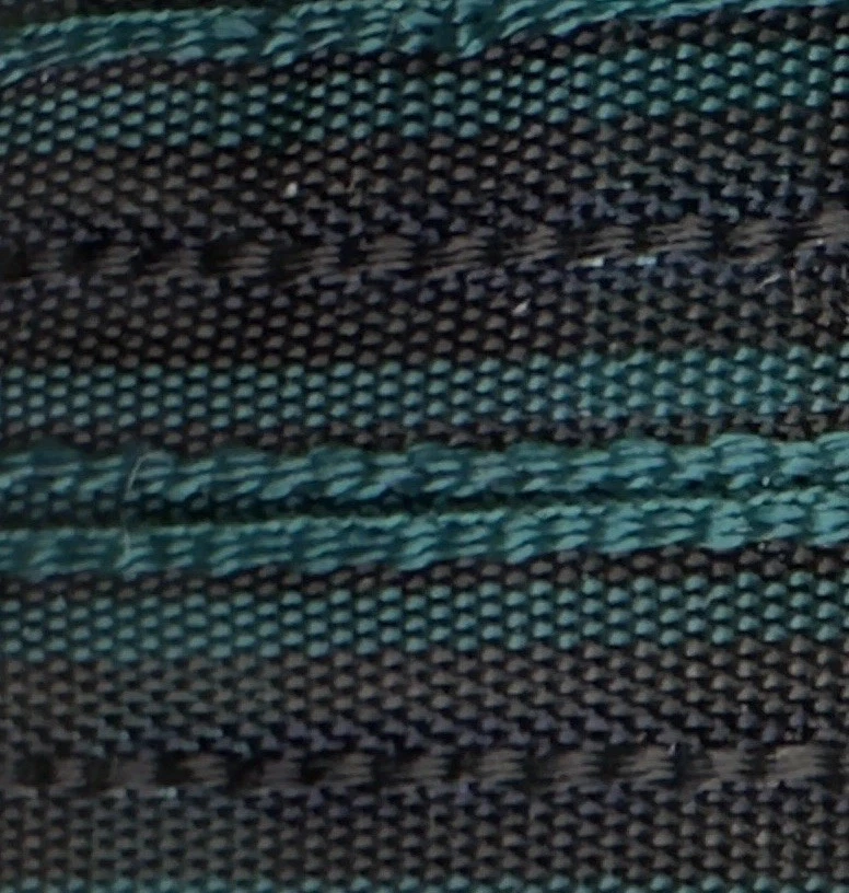 Cinta de diseñador Wrights verde esmeralda y negra 3/8” x 8 pies nuevo paquete sin abrir Foto 4 de 4