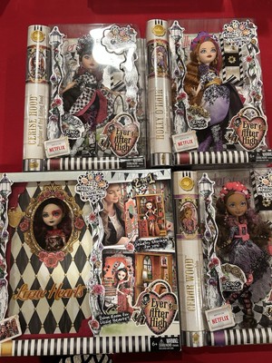 Ever After High Spring Insprung 4 Dolls 2014 NIB