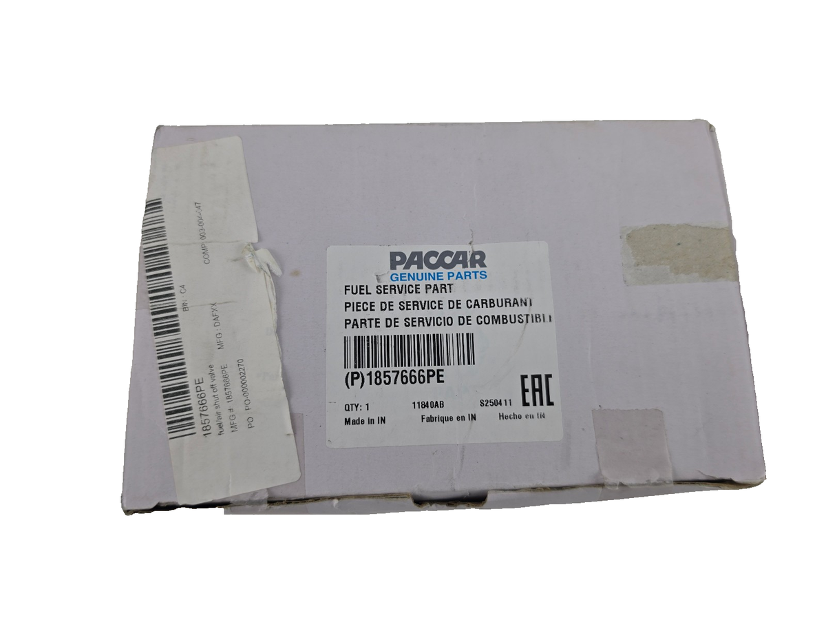 1857666PE PACCAR Air Fuel Shutoff Valve ASOV Mx13 Kit-fsov for