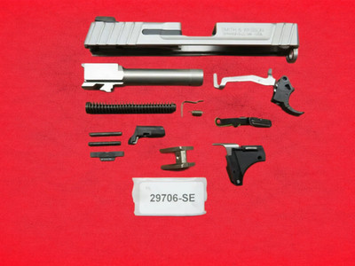 Smith & Wesson SD40 VE OEM 40 S&W Used Upper Complete Slide Lower Parts Kit