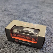 Vauxhall dealer edition boxed diecast car Opel Omega - Silver 1:43 Schuco