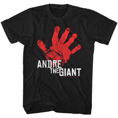 #ad #ad Andre The Giant Hand 2 Short Sleeve Adult T Shirt $33.95