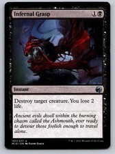 Infernal Grasp 77 Uncommon Commander: Lorwyn Eclipsed Magic: The Gathering HP