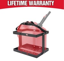 5 Gallon 20 Liter Gas Can Holder With Securing Strap Cold-forged Steel Fuel T