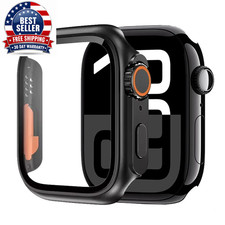 Glass Case for Apple Watch 11 10 46Mm 42Mm 9 8 7 45Mm 41Mm Screen Protector Chan