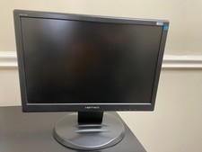 HannsG HW173A 17" LCD Flat Panel Monitor Display VGA w/ Cords, VERY CLEAN 