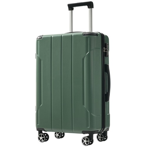 24 Inch Expandable Lightweight Checked Luggage Hardshell W/ TSA Lock & Wheels US - 第 11/44 張圖片