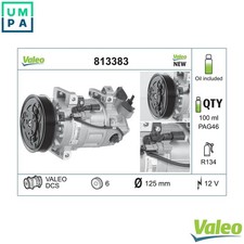 Image of COMPRESSOR AIR CONDITIONING 813383 FOR RENAULT CLIO/MIO/IV/Sport/Tourer/SPORT