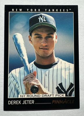 1993 Score- Pinnacle: 1st Round Draft Pick Derek Jeter Card #457