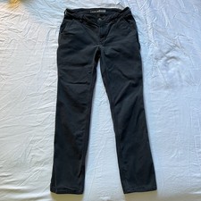Carhartt BN5113-W Womens Canvas Work Pants Size 6 Relaxed Fit Black Rugged Flex