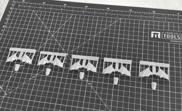 Thumbnail - Chaos Legionary Winged Jump Pack (5) Bitz Bits Kromlech Resin Krcb172