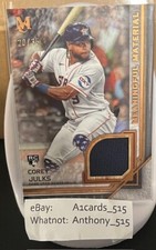 Corey Julks - 2023 Topps Museum Collection - Meaningful Materials 20/35